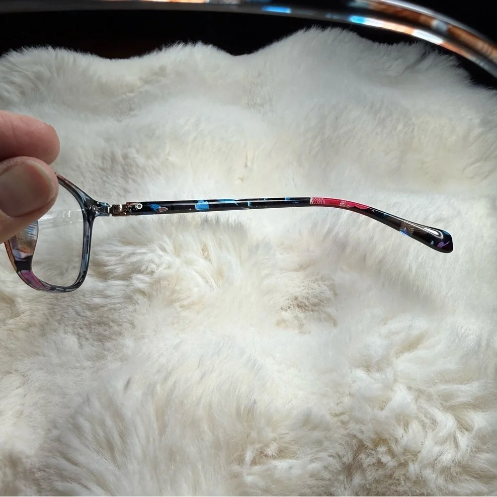 LA Nola‎ Multicolor Rectangle Eyeglass Frames | 52-18-140